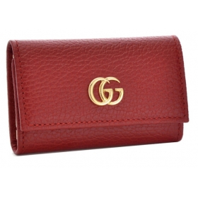 グッチ キーケース スーパーコピーGUCCI 456118 CAO0G 6433 HIBISCUS RED