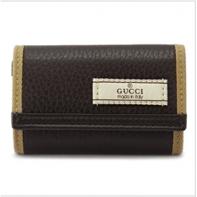 グッチ キーケース スーパーコピーGUCCI 6連 型押しカーフ レザー ダークブラウン 281961 A7MMN 2180