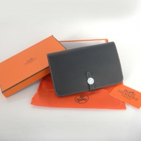 エルメスコピー HERMES 長財布 ドゴン GM 長財布 シルバー金具 ライトブルー hermeswallet14