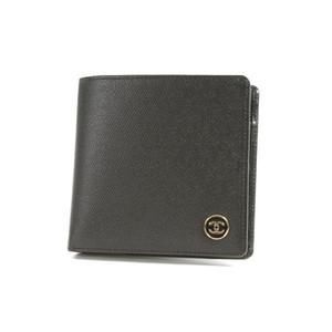 シャネル スーパーコピー ココボタン 二つ折財布 ブラック A20901