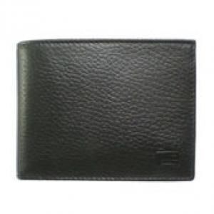 グッチ スーパーコピー　財布　メンズ　二つ折り　小銭付き　横長　黒角G　型押しカーフ　ブラック　150403　アウトレット