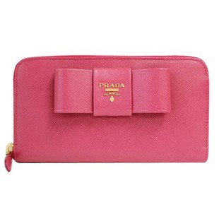 プラダ スーパーコピー ラウンドファスナー長財布 レディース 1M0506 SAFFIANO FIOCCO PEONIA