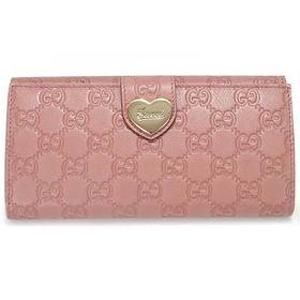 グッチ スーパーコピー  Wホック長財布 SSIMA(グッチ スーパーコピーシマ) gucciスクリプト刻印ハートディテール (HEART ハートプレート) 203550 AA61G 5709203550-AA61G5709