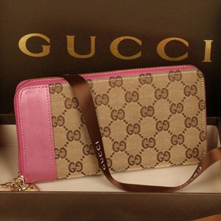 GUCCI グッチ 財布 ジッピー ラウンドジップ長財布　ハートチャーム　GGキャンバスｘカーフ 274586-9799U/274586-9799V